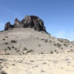 Dawn team climbing the volcano